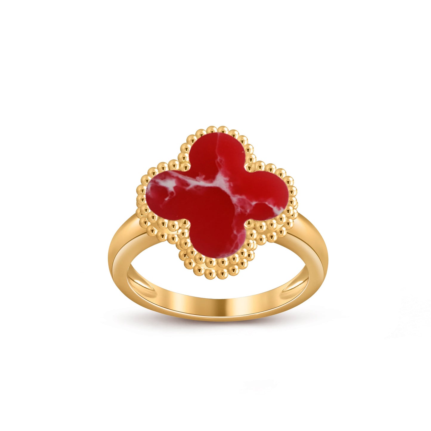 [Rosla]CLOVER RING GOLD COLLECTION