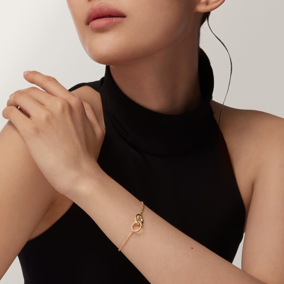 [Rosla]LOVE BRACELET DOUBLE RING