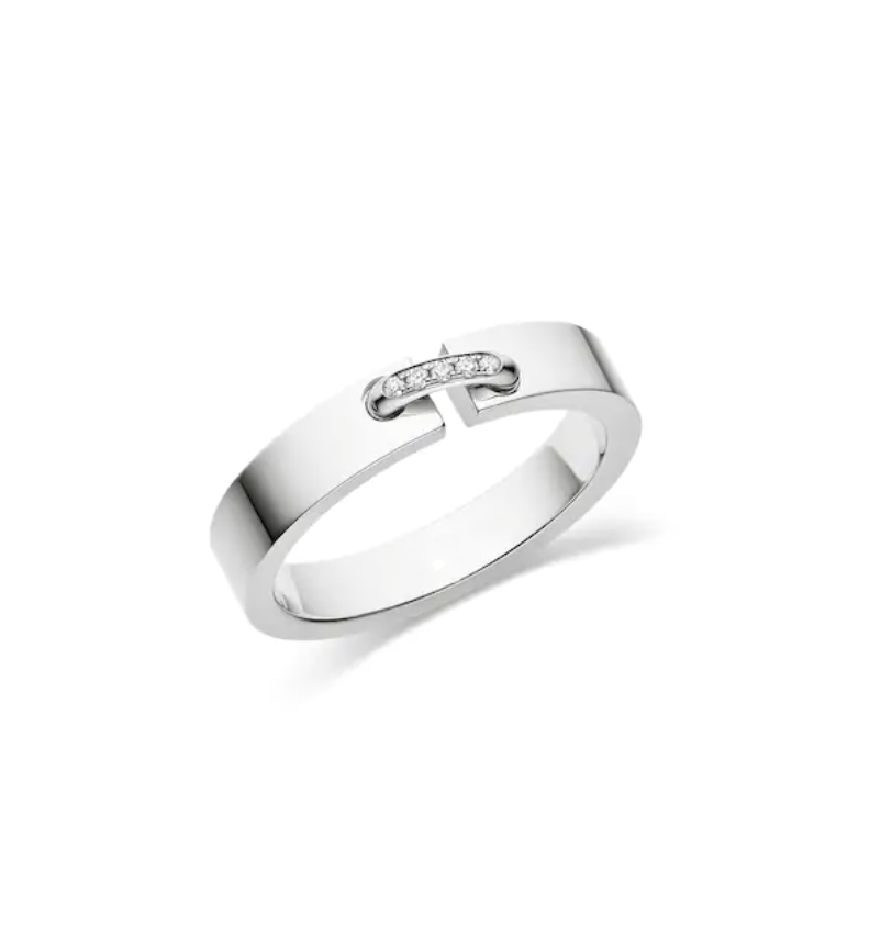 [Rosla]ALLIANCE LIENS VIDENCE DIAMOND 4MM RING