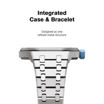[Rosla]Royal Oak Pop Exclusive Steel Case & Strap Full‑wrap Embedded Watch Band