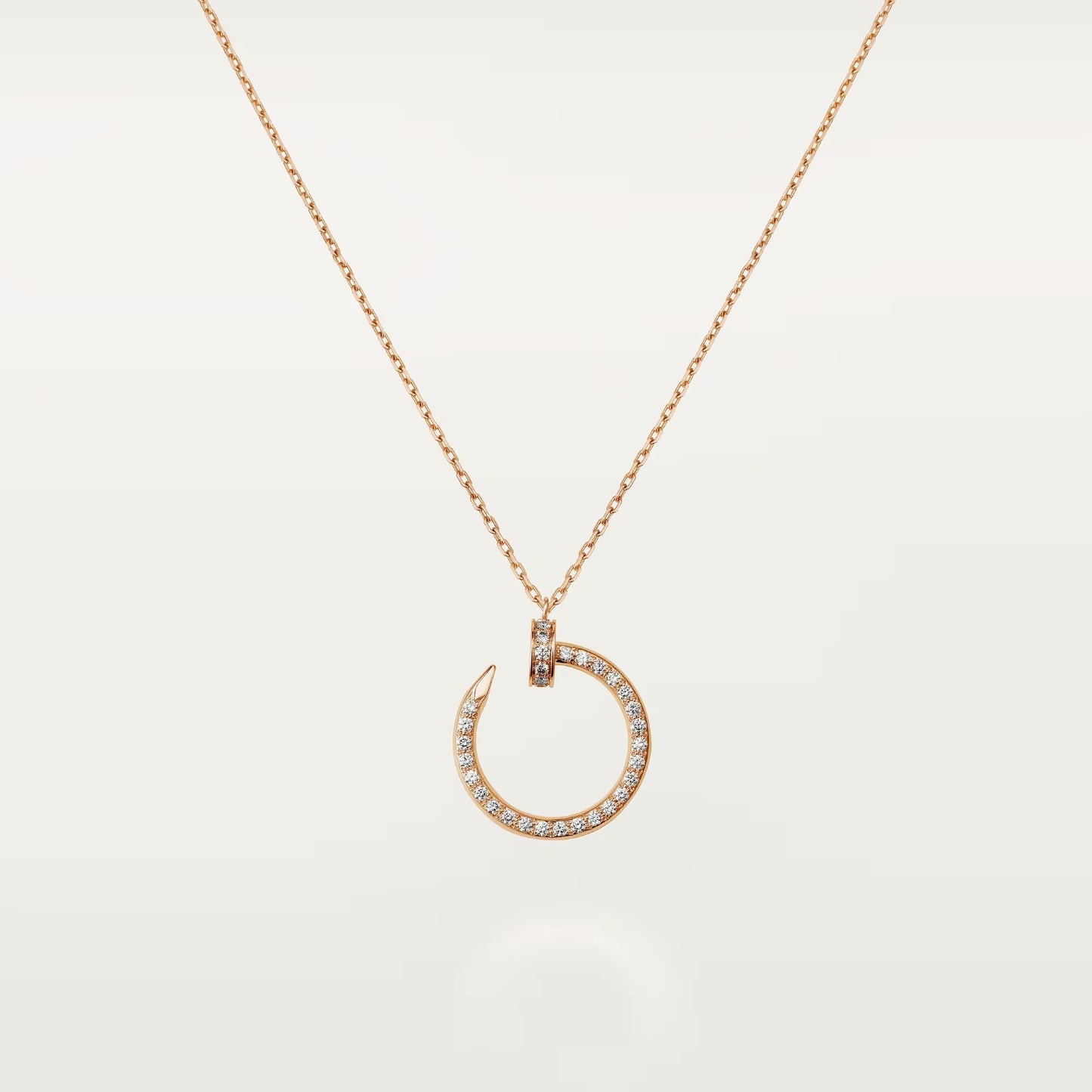 [Rosla]JUSTE NECKLACE FULL DIAMOND