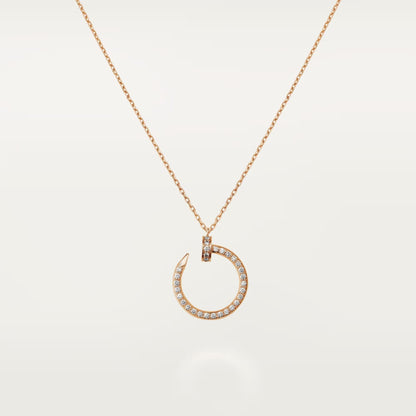 [Rosla]JUSTE NECKLACE FULL DIAMOND