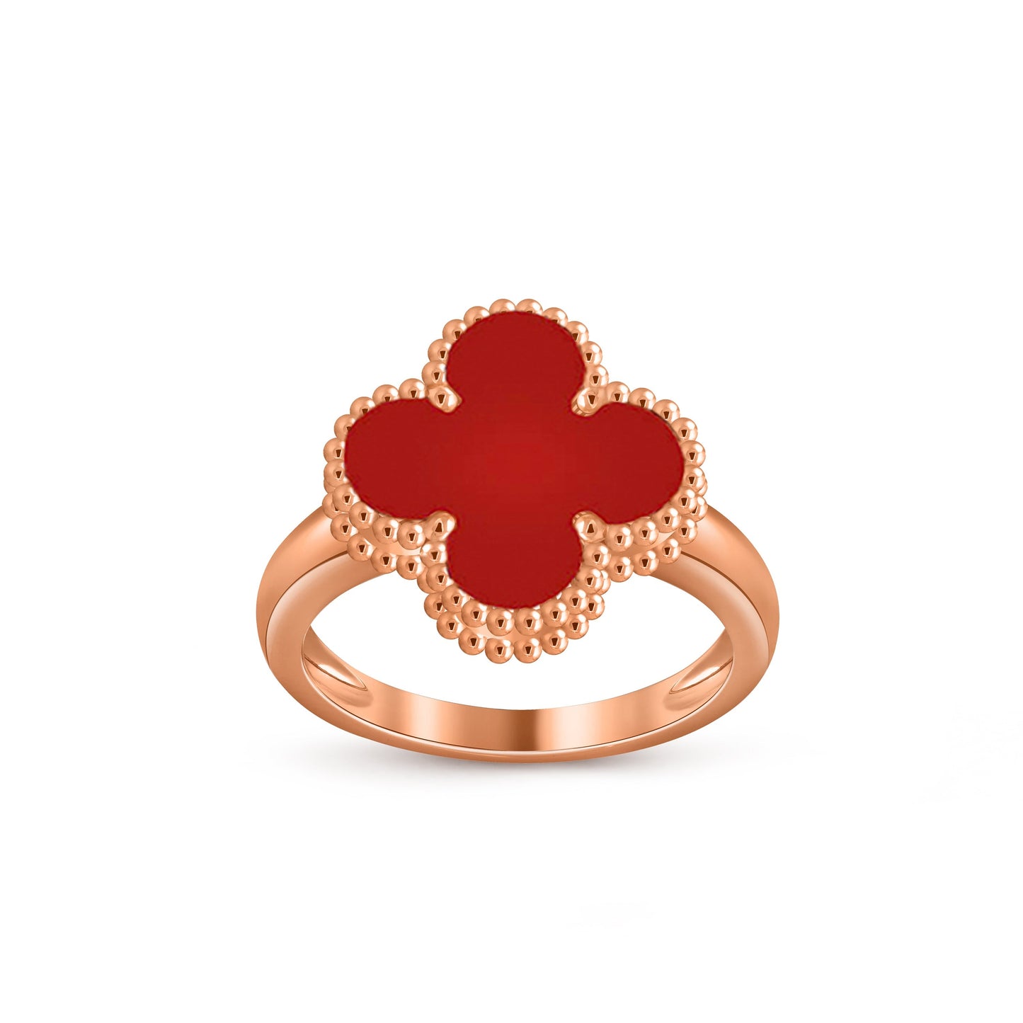 [Rosla]CLOVER RING ROSE GOLD COLLECTION