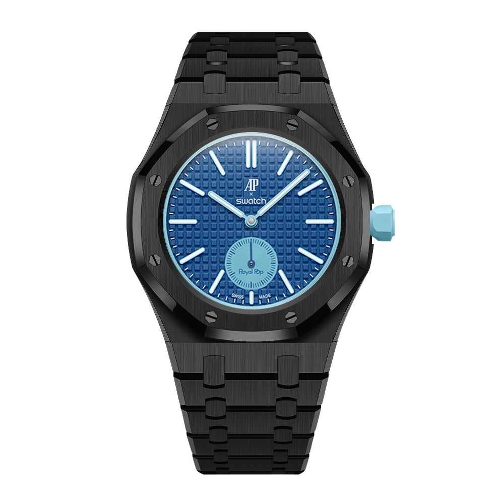 [Rosla]Royal Oak Pop Exclusive Steel Case & Strap Full‑wrap Embedded Watch Band