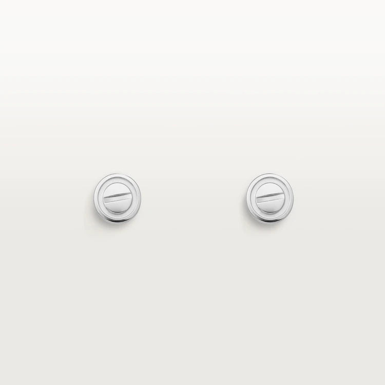[Rosla]LOVE EARRINGS SILVER 10MM