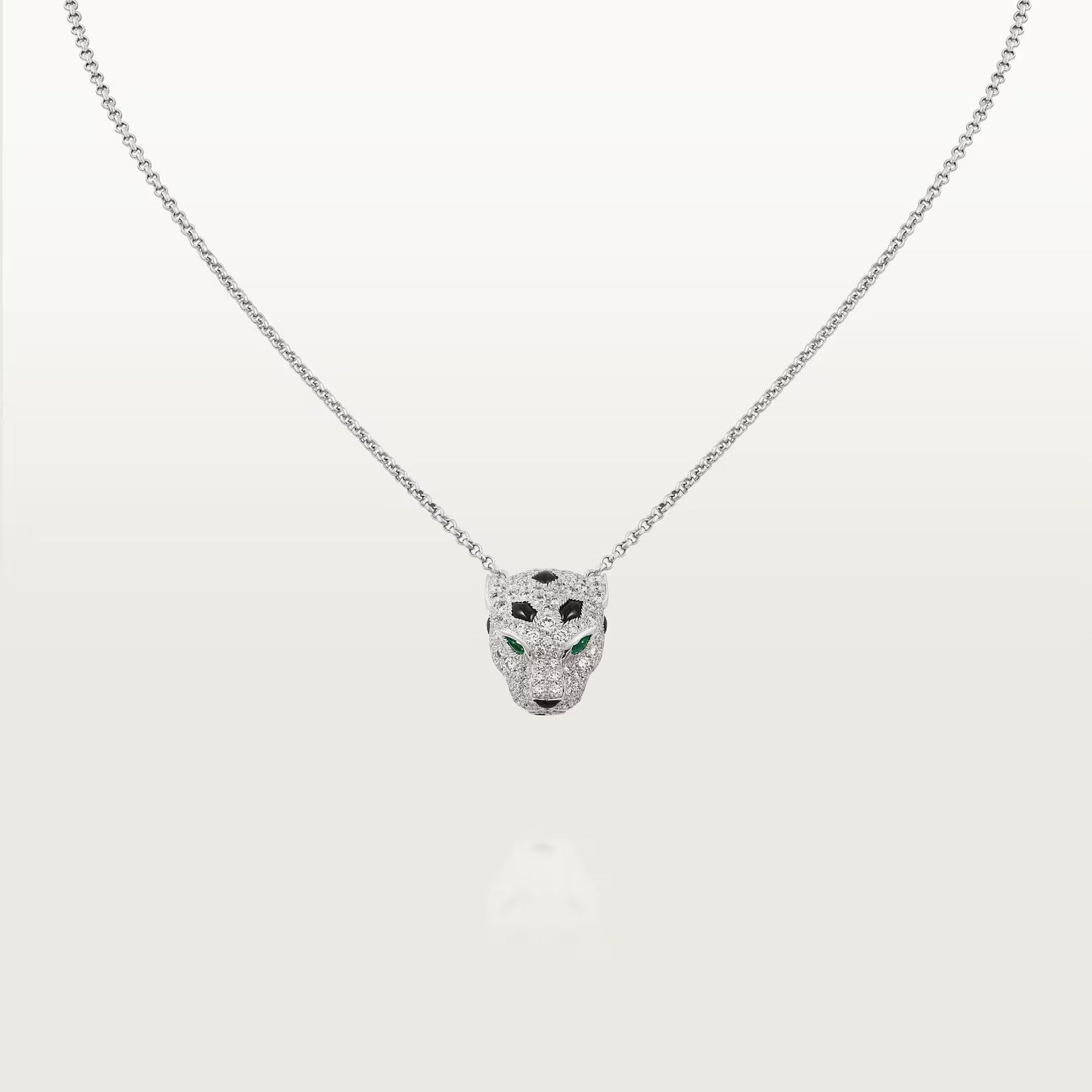 [Rosla]PANTHERE FULL DIAMOND NECKLACE