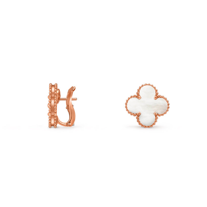 [Rosla]CLOVER 15MM MOP EARRINGS COLLECTION