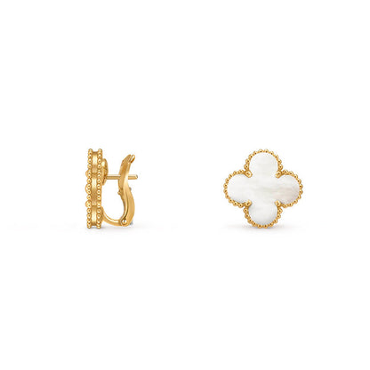 [Rosla]CLOVER 15MM MOP EARRINGS COLLECTION