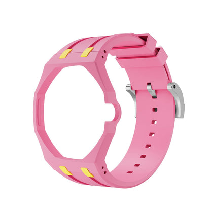 [Rosla]Royal Oak Pop Exclusive Bioceramic Case & Silicone Strap Mix Color