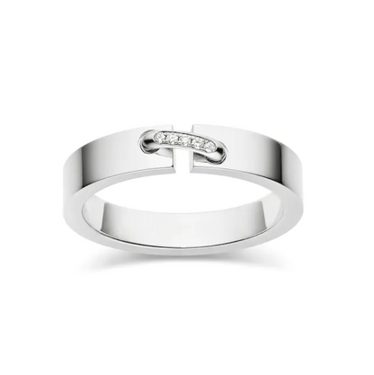 [Rosla]ALLIANCE LIENS VIDENCE DIAMOND 4MM RING