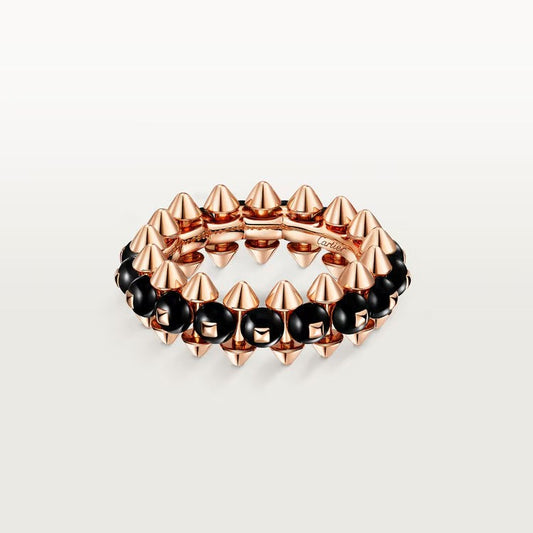 [Rosla]CLASH 7.9MM AGATE CHALCEDONY RING