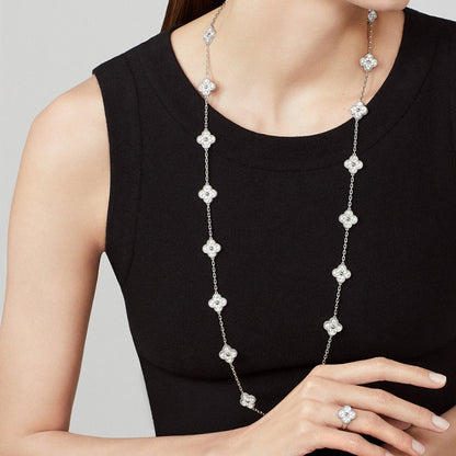 [Rosla]CLOVER 20 MOTIFS  LASER SILVER