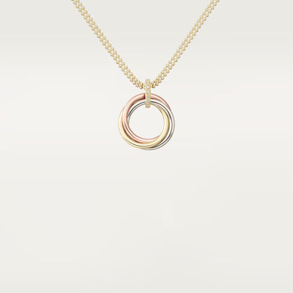 [Rosla]TRINITY MEDIUM  DIAMONDS NECKLACE