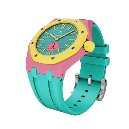 [Rosla]Royal Oak Pop Exclusive Bioceramic Case & Silicone Strap Mix Color