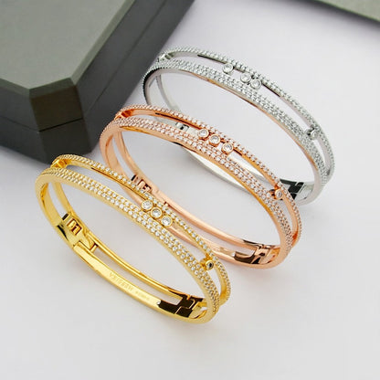 [Rosla]Move Romane pavé bangle