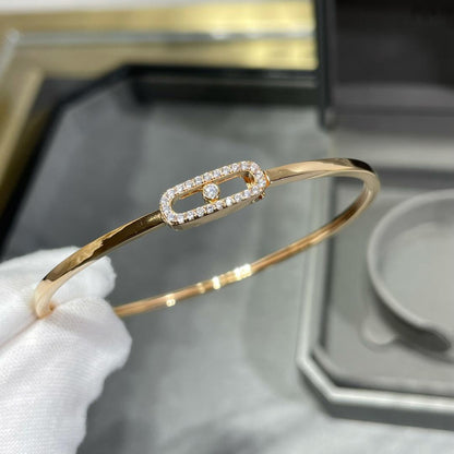 [Rosla]Move Uno pavé flex bangle medium
