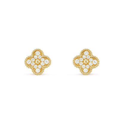 [Rosla]CLOVER  9.5MM EARRINGS COLLECTION