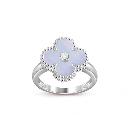 [Rosla]CLOVER SILVER DIOMND RING COLLECTION