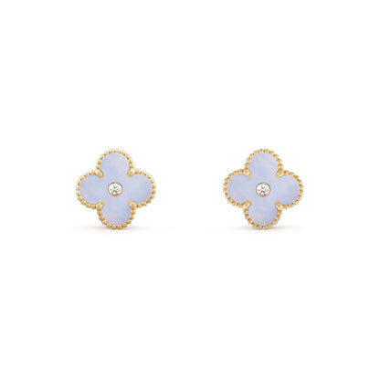 [Rosla]CLOVER  15MM DIAMOND EARRINGS COLLECTION