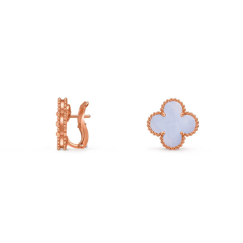 [Rosla]CLOVER 15MM MOP EARRINGS COLLECTION