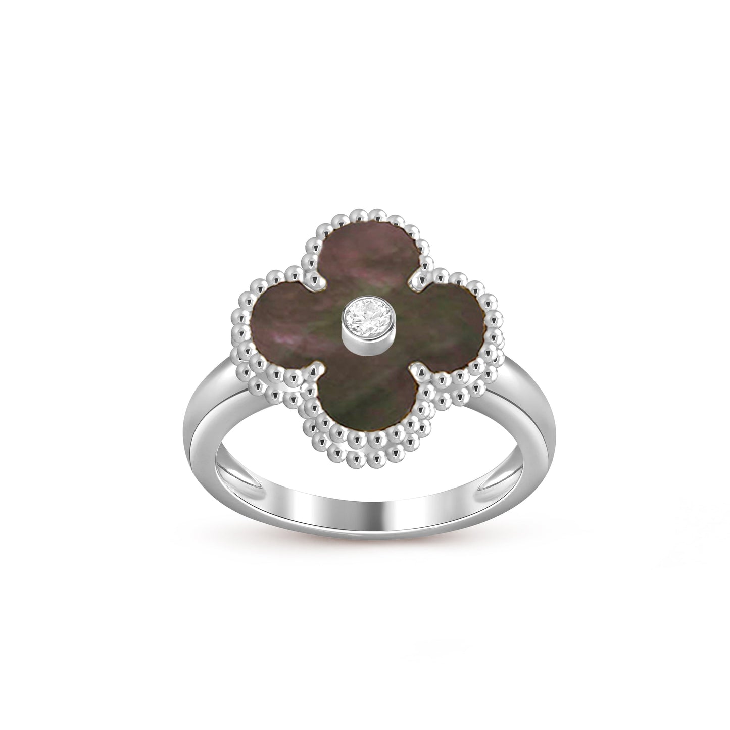 [Rosla]CLOVER SILVER DIOMND RING COLLECTION