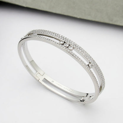 [Rosla]Move Romane pavé bangle