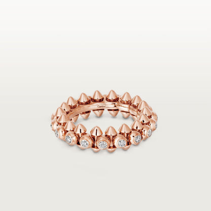 [Rosla]CLASH 6.8MM DIAMOND MEDIUM RING