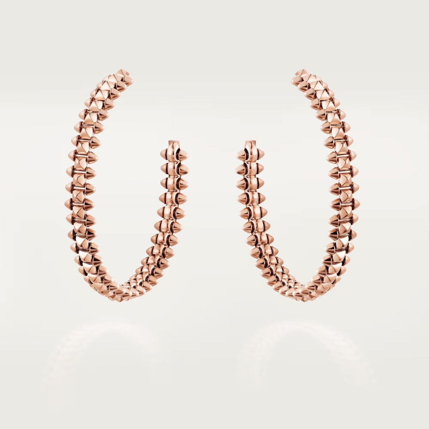 [Rosla]CLASH HOOP LARGE EARRINGS