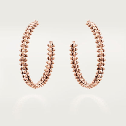 [Rosla]CLASH HOOP LARGE EARRINGS
