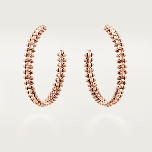 [Rosla]CLASH HOOP LARGE EARRINGS