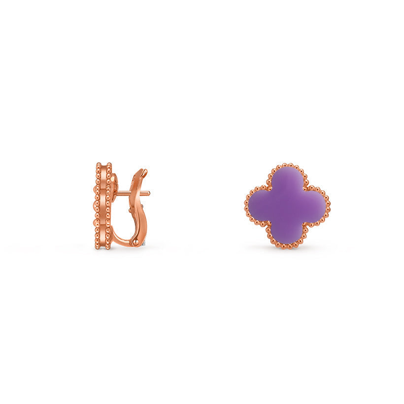[Rosla]CLOVER 15MM MOP EARRINGS COLLECTION