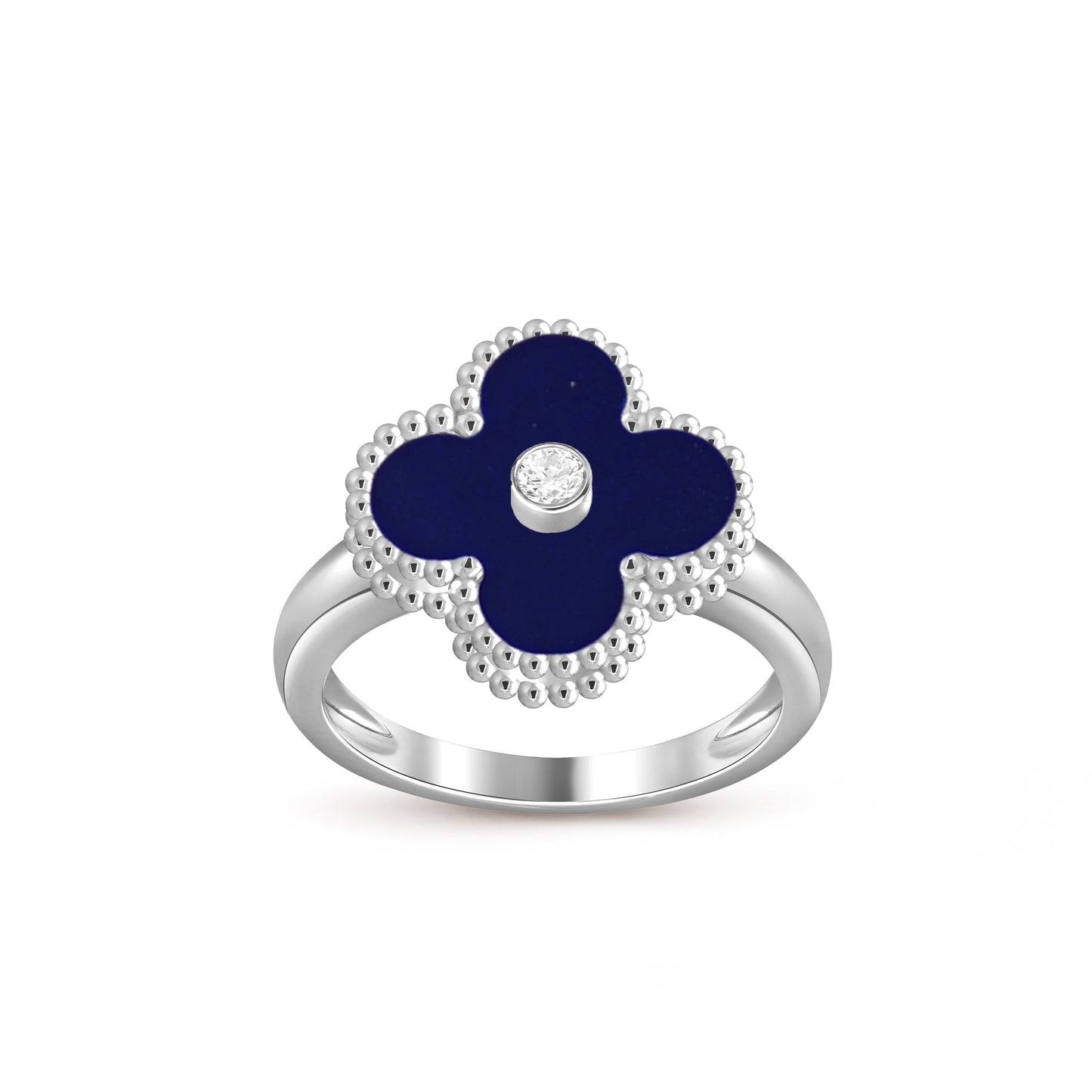 [Rosla]CLOVER SILVER DIOMND RING COLLECTION