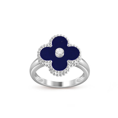 [Rosla]CLOVER SILVER DIOMND RING COLLECTION