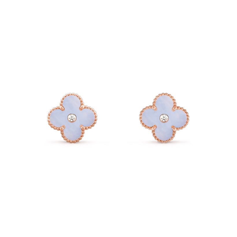 [Rosla]CLOVER  15MM DIAMOND EARRINGS COLLECTION