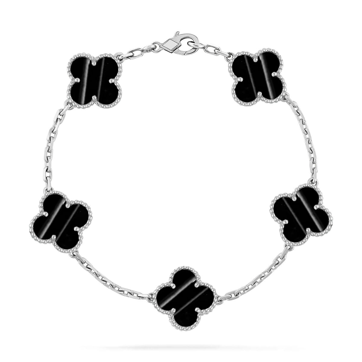 [Rosla] CLOVER 5 MOTIF PULSAR STONE BRACELET COLLECTION