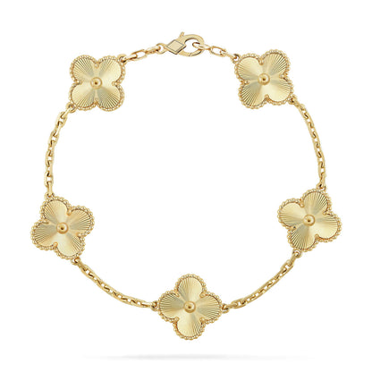 [Rosla]Clover & Clash Bracelet 3-Piece Stack set