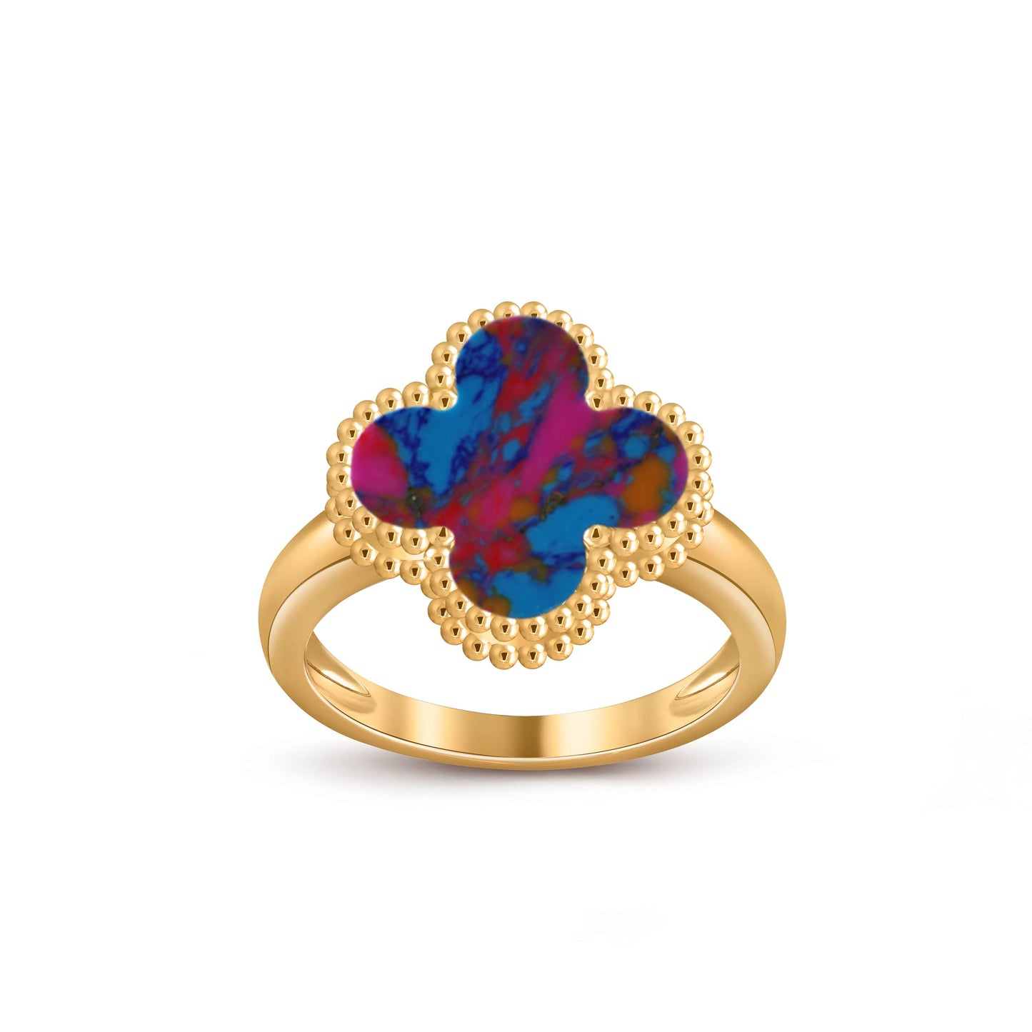 [Rosla]CLOVER RING GOLD COLLECTION