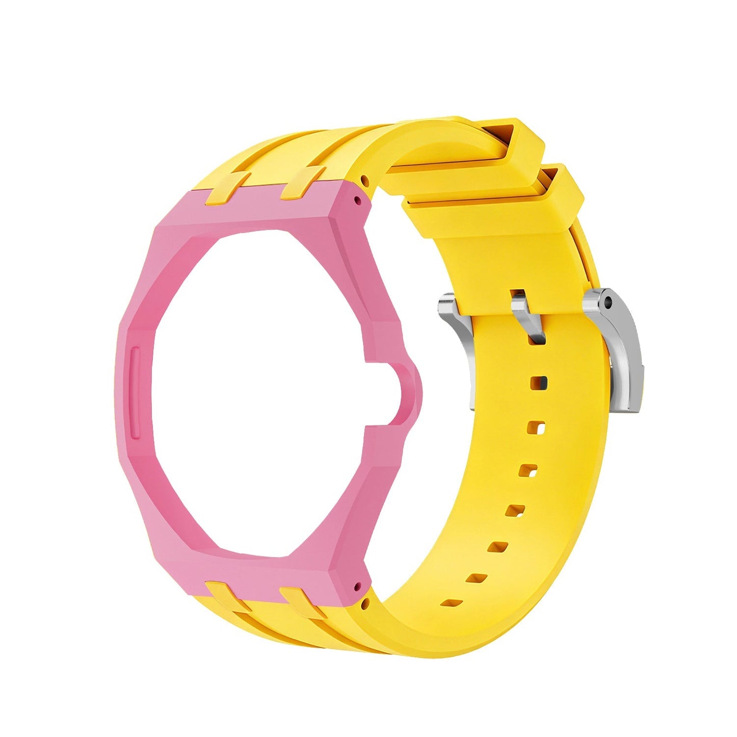 [Rosla]Royal Oak Pop Exclusive Bioceramic Case & Silicone Strap Mix Color