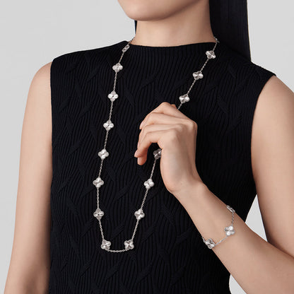 [Rosla]CLOVER 20 MOTIFS  LASER SILVER