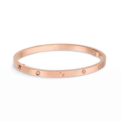 [Rosla]LOVE BRACELET 3.65MM 6 DIAMONDS