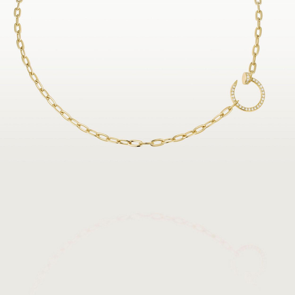 [Rosla]JUSTE NECKLACE FULL DIAMONDS