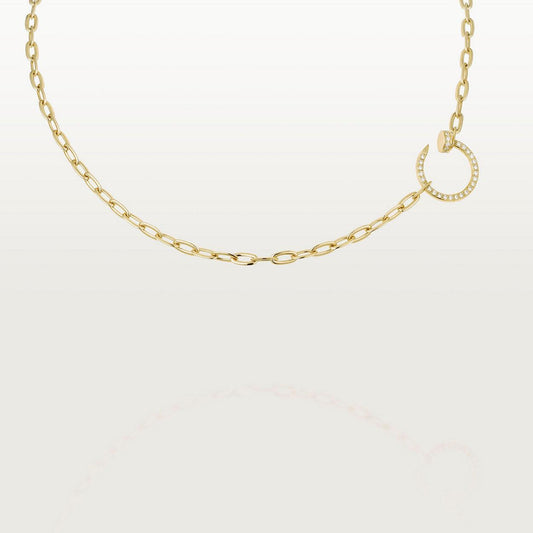 [Rosla]JUSTE NECKLACE FULL DIAMONDS