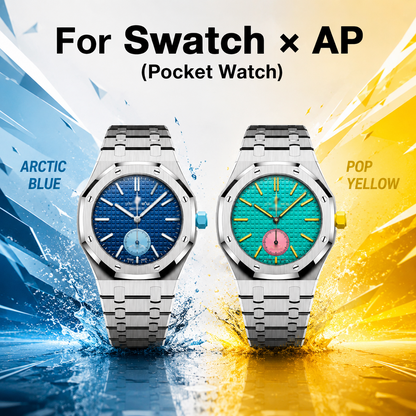 [Rosla]Royal Oak Pop Exclusive Steel Case & Strap Full‑wrap Embedded Watch Band