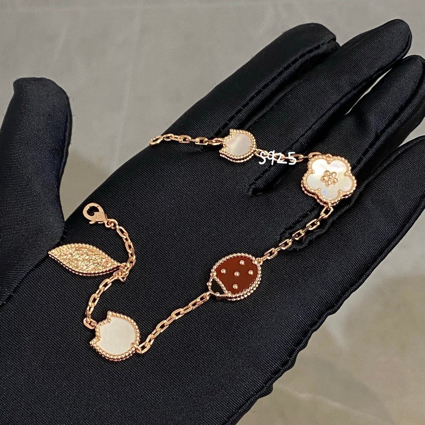[Rosla]LUCKY SPRING 5 MOTIF BRACELET
