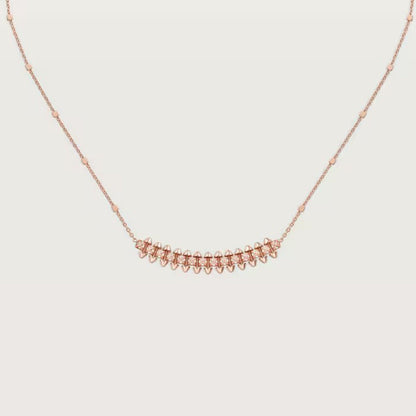 [Rosla]CLASH  SMALL FULL DIAMOND NECKLACE