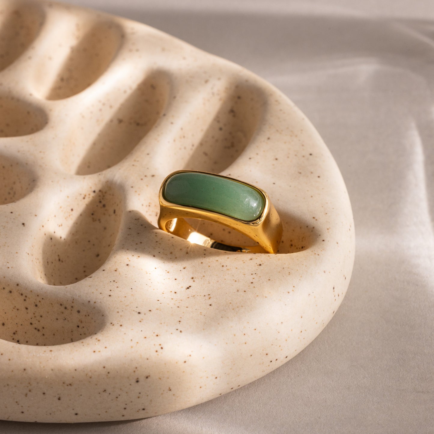 Jade Signet Ring