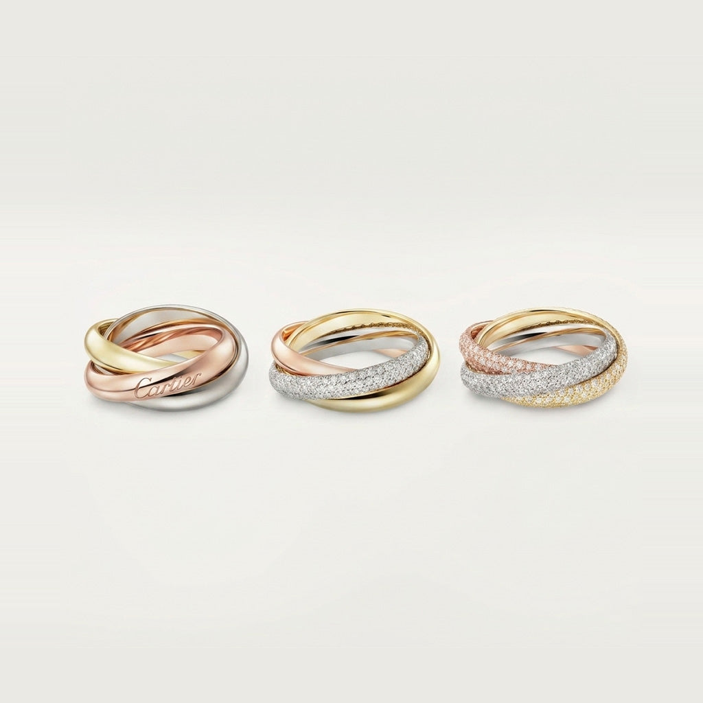 [Rosla]TRINITY 3.2MM RING COLLECTION