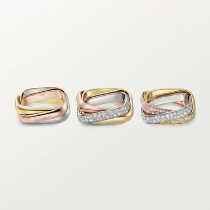 [Rosla]TRINITY 3.5MM CUSHION RING COLLECTION