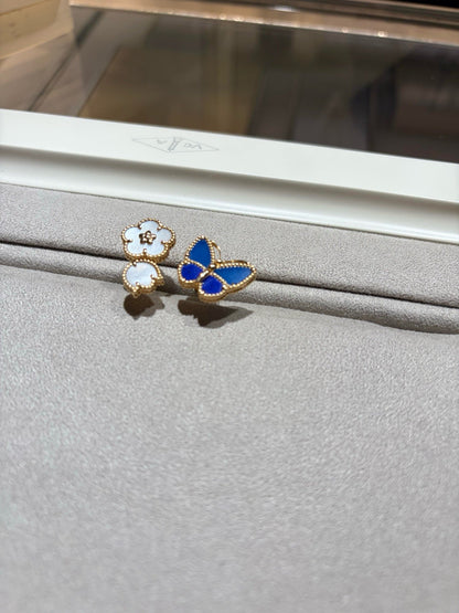 [Rosla]LUCKY SPRING BUTTERFLY OPEN-FACE RINGS