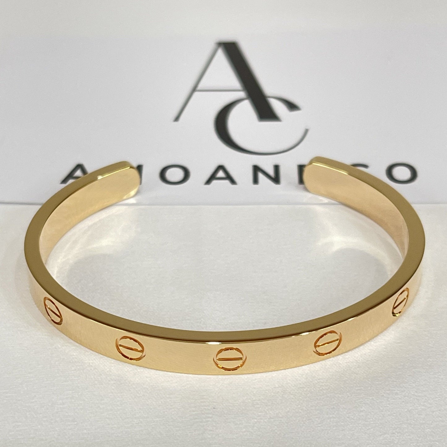 [Rosla]LOVE BRACELET 6.1MM OPEN CUFF